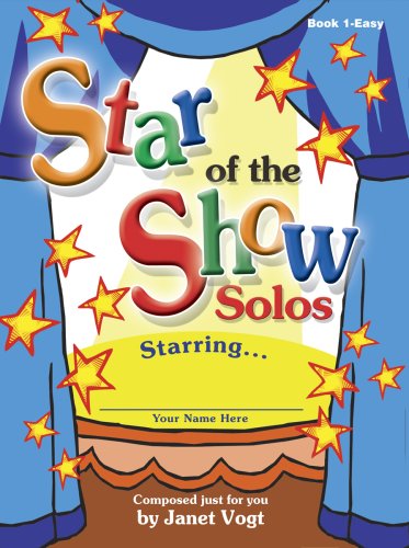 9780893288280: Star of the Show Solos - Book 1, Easy