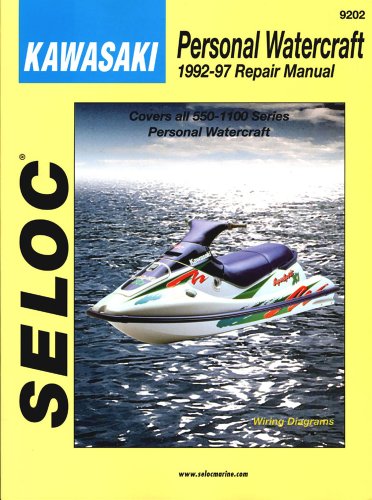 Stock image for Kawasaki Personal Watercraft, 1992-97 (Seloc Publications Marine Manuals) for sale by Ergodebooks