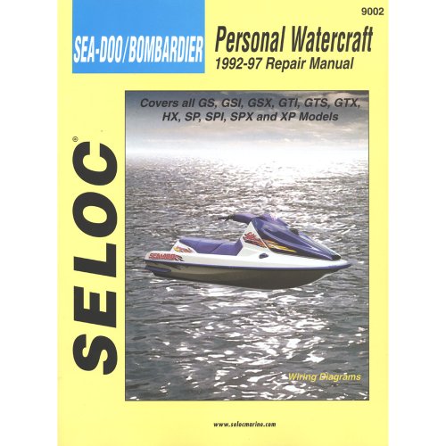 Stock image for Personal Watercraft: Sea-Doo/Bombardier, 1992-97 (Seloc Marine Tune-Up and Repair Manuals) for sale by Goodwill Books