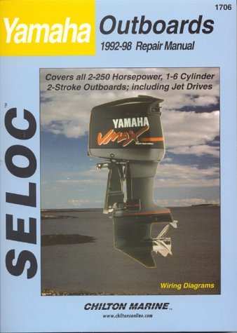 9780893300470: Seloc Yamaha Outboards: 1992-98 Repair Manual
