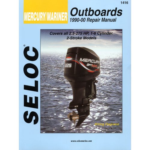 Stock image for Seloc Mercury/Mariner Outboards: 1990-00 Repair Manual (Seloc Marine Manuals) for sale by WorldofBooks