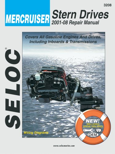 9780893300685: Mercruiser - All Gasoline Engines/Drives, 2001 thru 2013 (Seloc Marine Manuals)