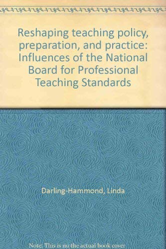 9780893331689: Teaching and Teacher Education among the Professions