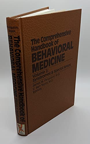 9780893351113: Comprehensive Handbook of Behavioral Medicine: Syndromes and Special Areas