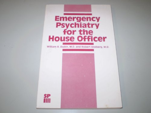 Stock image for Emergency Psychiatry For The House Officer for sale by gearbooks