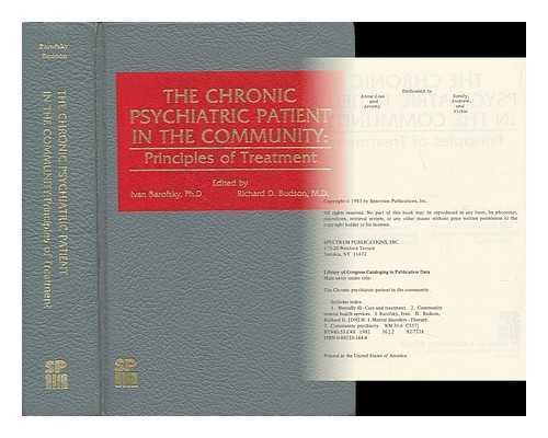 Stock image for The Chronic Psychiatric Patient in the Community: Principles of Treatment for sale by Tiber Books