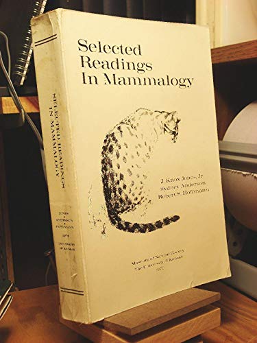 Beispielbild fr Selected Readings in Mammalogy zum Verkauf von BookDepart