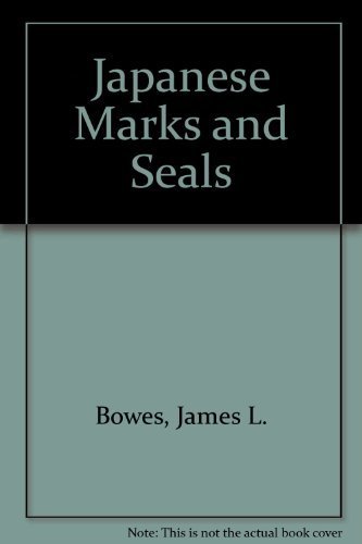 Stock image for Japanese Marks and Seals for sale by Tiber Books