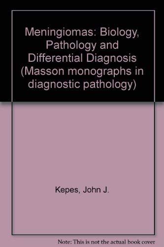 Stock image for Meningiomas: Biology, Pathology and Differential Diagnosis for sale by HPB-Red