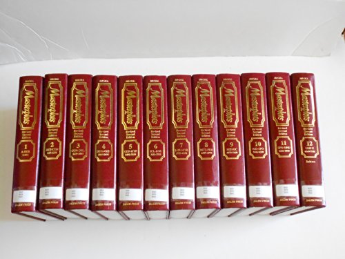 Beispielbild fr Masterplots: 1,801 Plot Stories and Critical Evaluations of the World's Finest Literature (12 Volume Set) zum Verkauf von GoldBooks