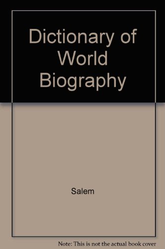 Stock image for Dictionary of World Biography.Vol 2.The Middle Ages. for sale by Puvill Libros