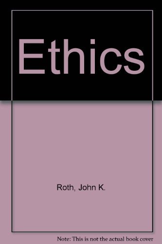 Stock image for Ethics, Volume 3 for sale by Better World Books: West