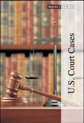 Beispielbild fr U.S. Court Cases zum Verkauf von ThriftBooks-Dallas