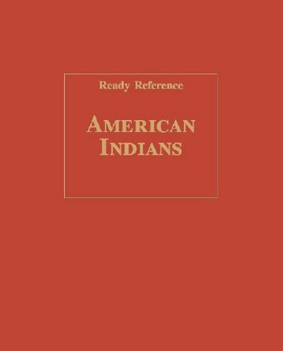 Imagen de archivo de American Indians (Ready Reference) a la venta por Booksavers of MD
