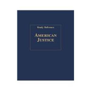 Imagen de archivo de American Justice: Ready Reference Volumes 1,2,3 a la venta por Mount Angel Abbey Library