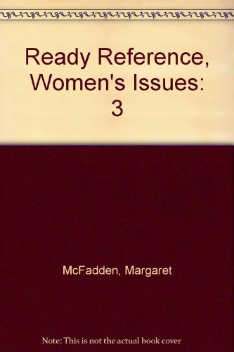 Stock image for Ready Reference, Women's Issues for sale by Wonder Book
