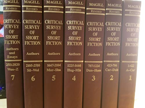 Stock image for Critical Survey of Short Fiction (7 Volume Set) for sale by POQUETTE'S BOOKS