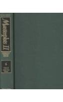 Beispielbild fr Masterplots II, American Fiction Series Vol. 6 : Ten North Frederick--Zuckerman Bound zum Verkauf von Better World Books