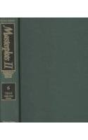 Stock image for Masterplots II, American Fiction Series Vol. 6 : Ten North Frederick--Zuckerman Bound for sale by Better World Books