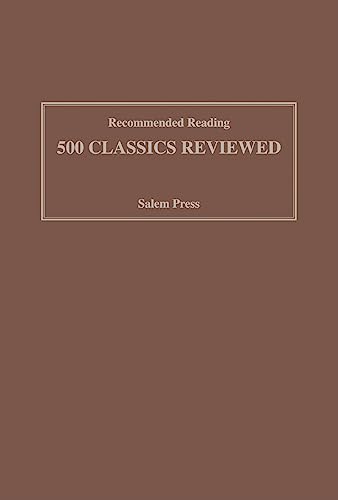 Stock image for Recommended Reading: 500 Classics Reviewed for sale by Better World Books: West