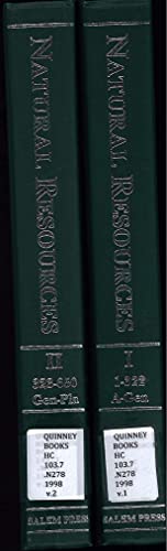 Imagen de archivo de Natural Resources: Vols. I, II, III a la venta por George Cross Books