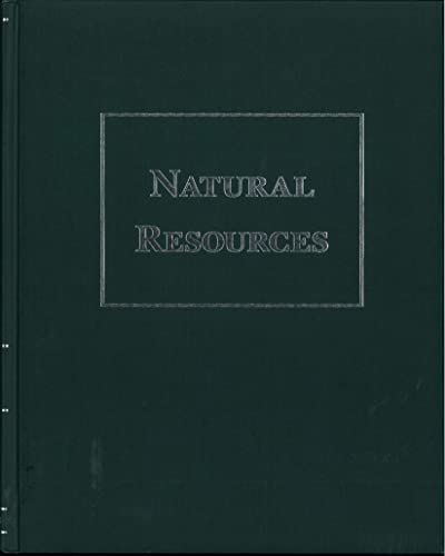 Imagen de archivo de Natural Resources [Hardcover] Coyne, Mark S.; Allin, Craig W. and Adams, McCrea a la venta por Broad Street Books