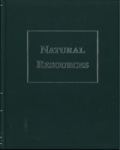 Stock image for Natural Resources [Hardcover] Coyne, Mark S.; Allin, Craig W. and Adams, McCrea for sale by Broad Street Books