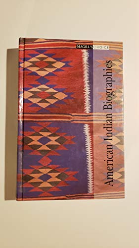 Beispielbild fr American Indian Biographies zum Verkauf von Better World Books