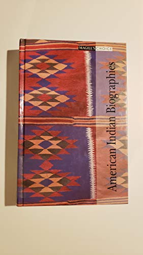 Imagen de archivo de American Indian Biographies a la venta por Better World Books