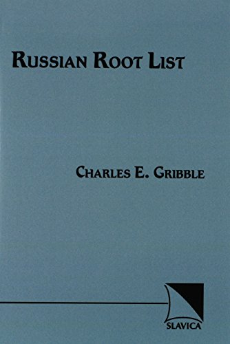 Imagen de archivo de Russian Root List With a Sketch of Word-Formation a la venta por HPB-Red