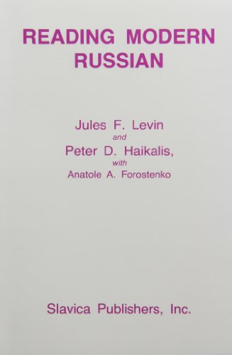 Imagen de archivo de Reading Modern Russian a la venta por Front Cover Books