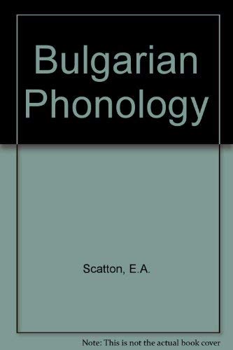 Imagen de archivo de Bulgarian Phonology a la venta por ThriftBooks-Dallas