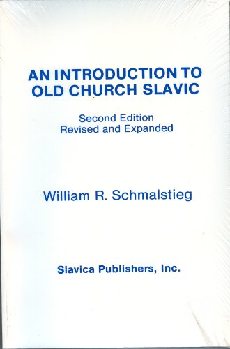 Stock image for An Introduction to Old Church Slavic for sale by HPB-Red