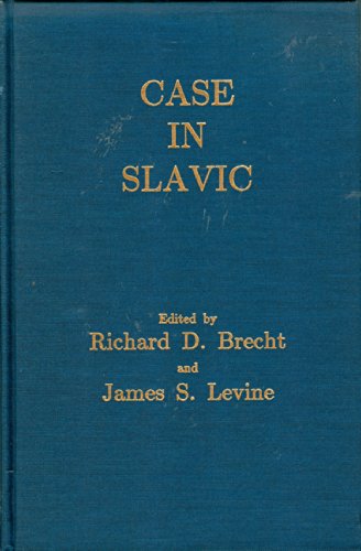 Case in Slavic (9780893571665) by Brecht, Richard D.