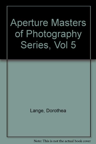 9780893812607: Aperture Masters of Photography Series, Vol 5