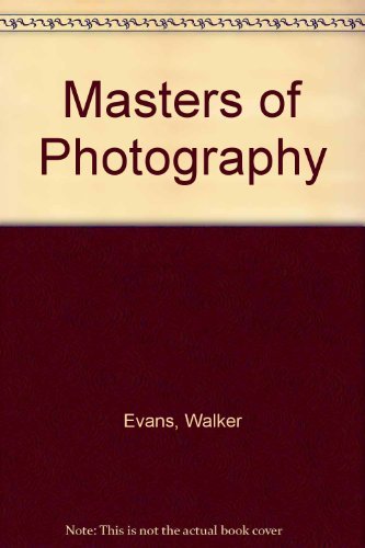 Stock image for Walker Evans (Aperture Masters of Photography) for sale by ThriftBooks-Dallas