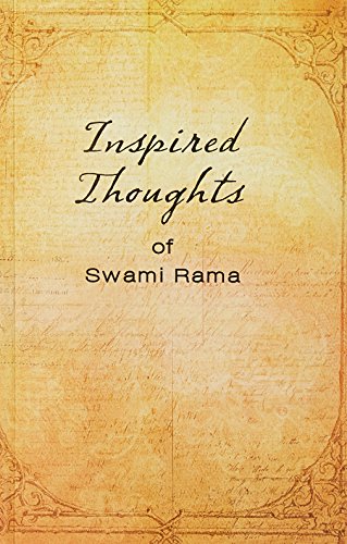 Beispielbild fr Inspired Thoughts of Swami Rama zum Verkauf von SecondSale