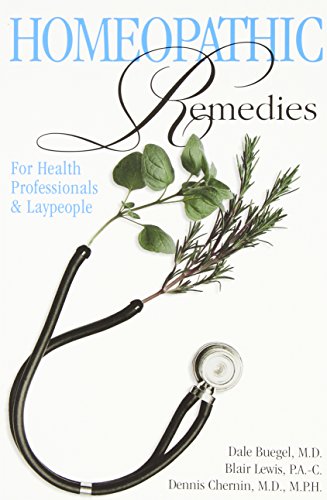 Imagen de archivo de Homeopathic Remedies: For Health Professionals and Laypeople a la venta por Goodwill