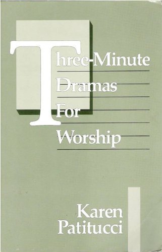 9780893901431: Three-minute Dramas for Worship