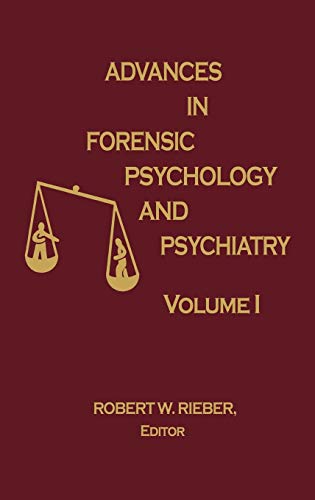 Stock image for Advances in Forensic Psychology and Psychiatry: Vol. 1 for sale by ThriftBooks-Dallas