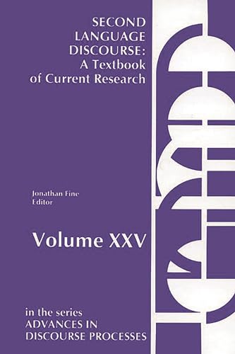 Beispielbild fr Second Language Discourse: A Textbook of Current Research (Volume 25) zum Verkauf von Anybook.com