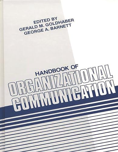 Beispielbild fr Handbook of Organizational Communication zum Verkauf von Blackwell's