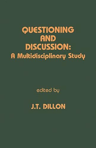 Stock image for QUESTIONING AND DISCUSSION A Multidisciplinary Study for sale by Zane W. Gray, BOOKSELLERS