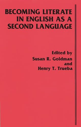 Stock image for Becoming Literate in English as a Second Language (Cognition and Literacy, Vol 2) for sale by Discover Books