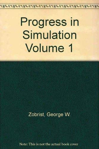 Beispielbild fr Progress in Simulation Volume 1 zum Verkauf von Zubal-Books, Since 1961