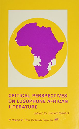 Imagen de archivo de Critical Perspectives on Lusophone Literature from Africa a la venta por Better World Books