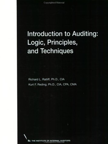 9780894134722: Introduction to Auditing: Logic, Principles, and Techniques