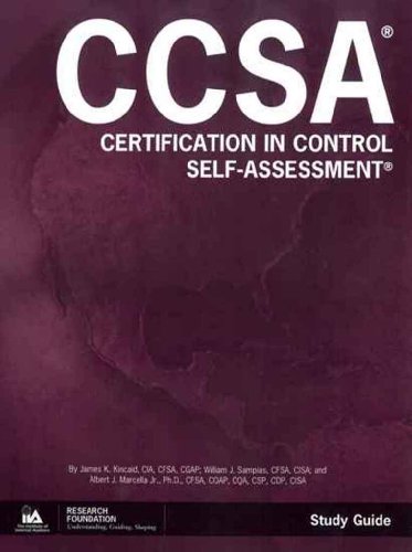 Stock image for Certification in Control Self-Assessment (CCSA) for sale by medimops