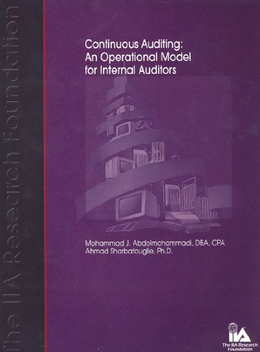 Stock image for Continuous Auditing: An Operational Model for Internal Auditors for sale by HPB-Red