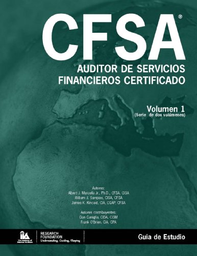 9780894136320: Auditor de Servicios Financieros Certificado (CFSA) - Gua de Estudio (Spanish Edition)